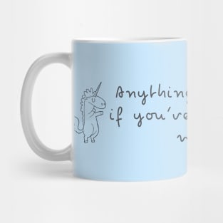 the dancing unicorn Mug